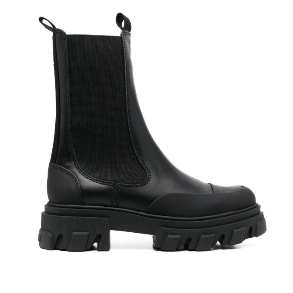 Ganni Black Ankle Boots